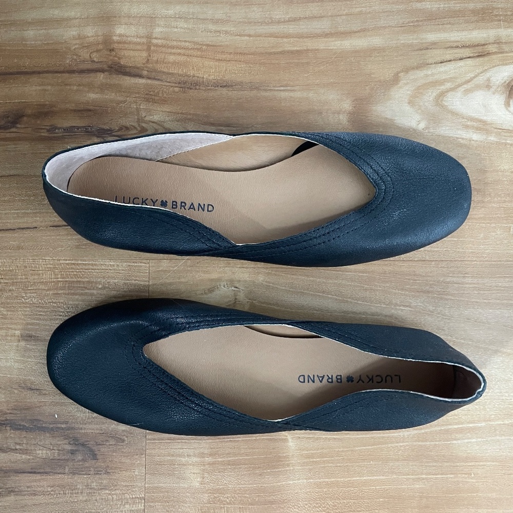 Lucky Brand Women's Alba Ballet Flat sz 8